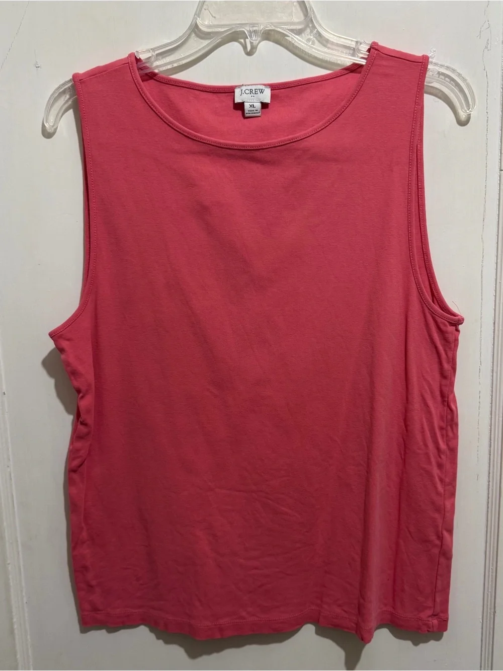 J. Crew Coral Sleeveless Tank Top